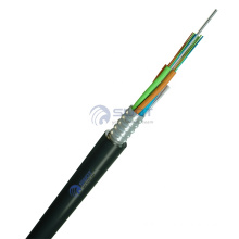 fWanbao factory supply GYTA duct and underground APL Armored fiber optic cable 24 core